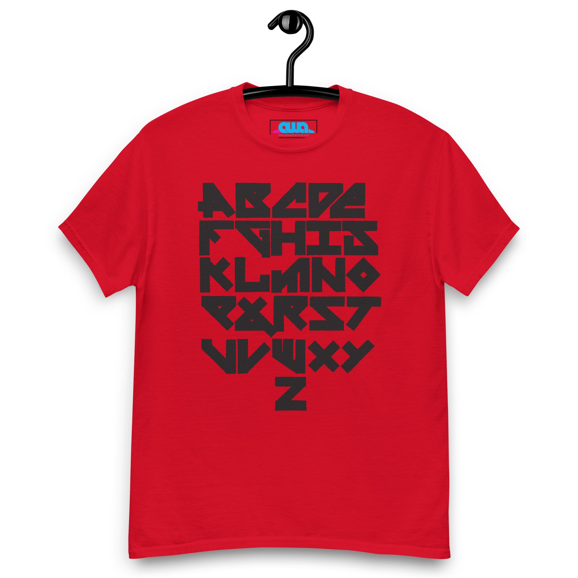 Roller Graffiti Alphabet Tee by ALTO