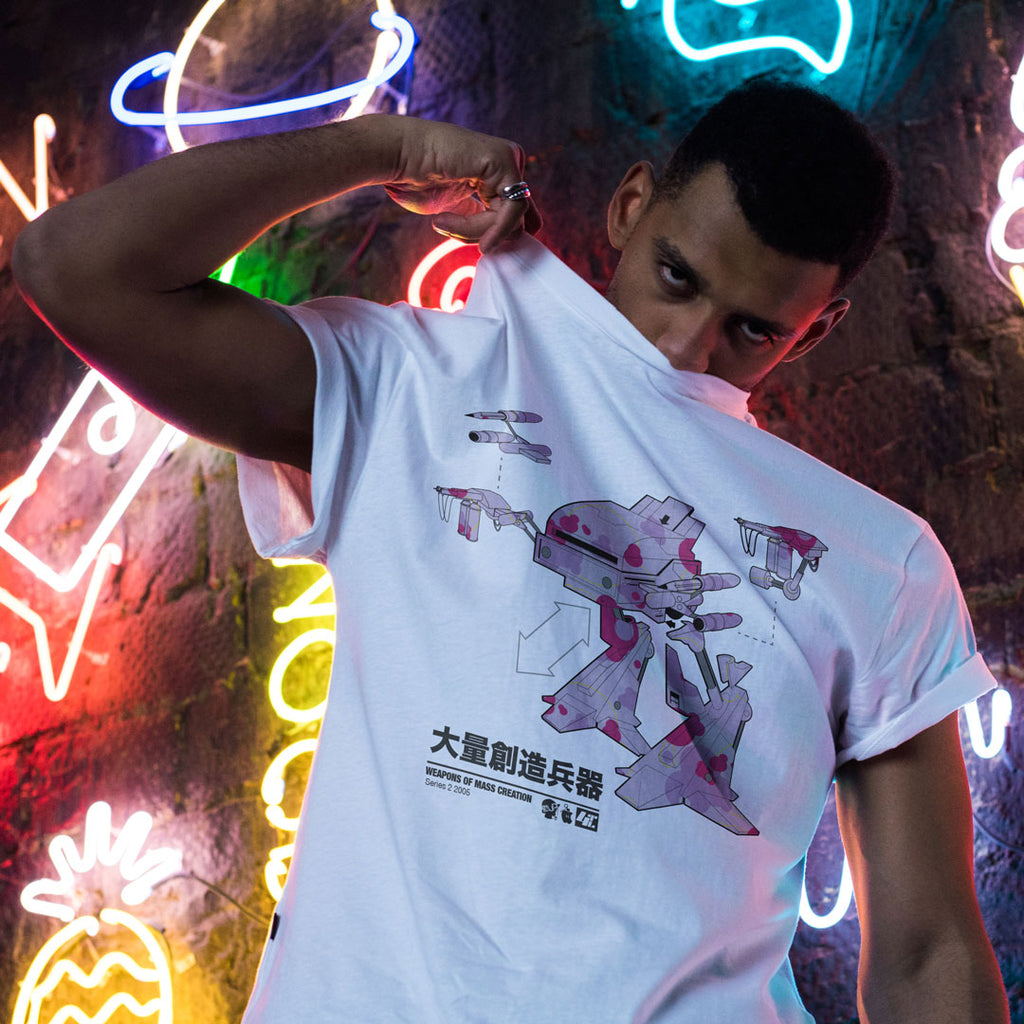Weapons of Mass Creation Tek2 Large Print Tee
