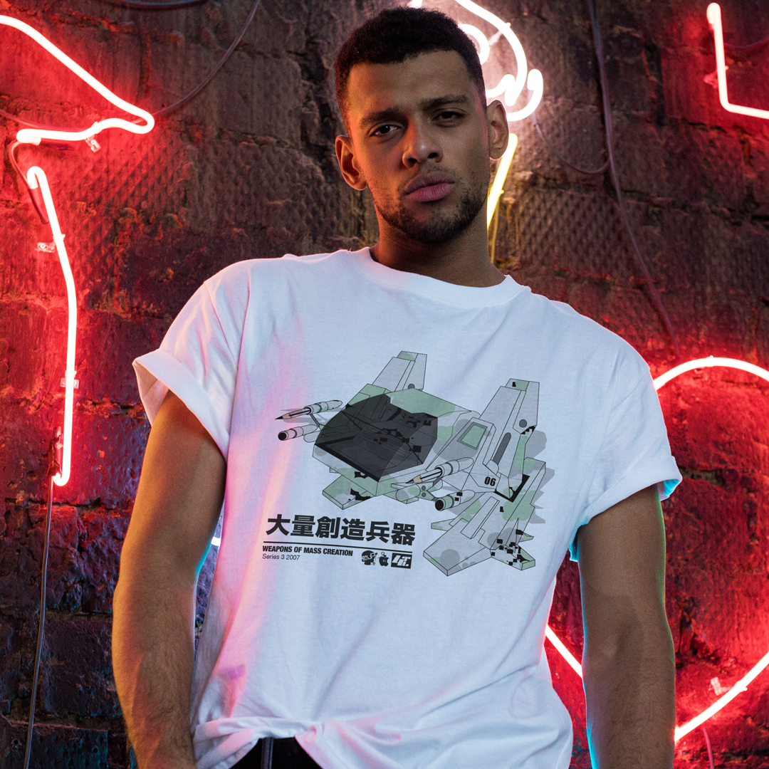 Tek3 Large Print Tee Mint DPM