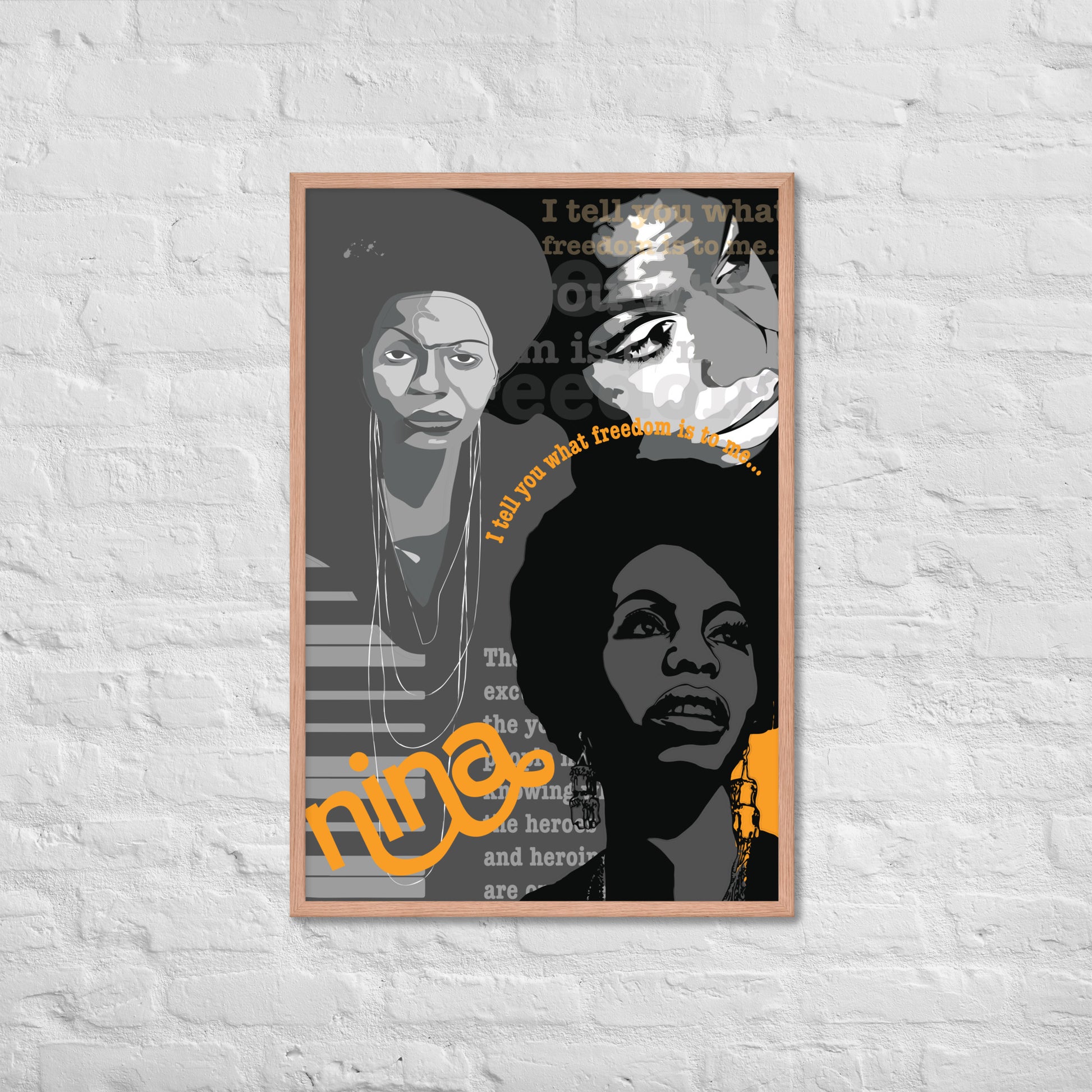 Nina Simone  “I’ll tell you what freedom is to me”