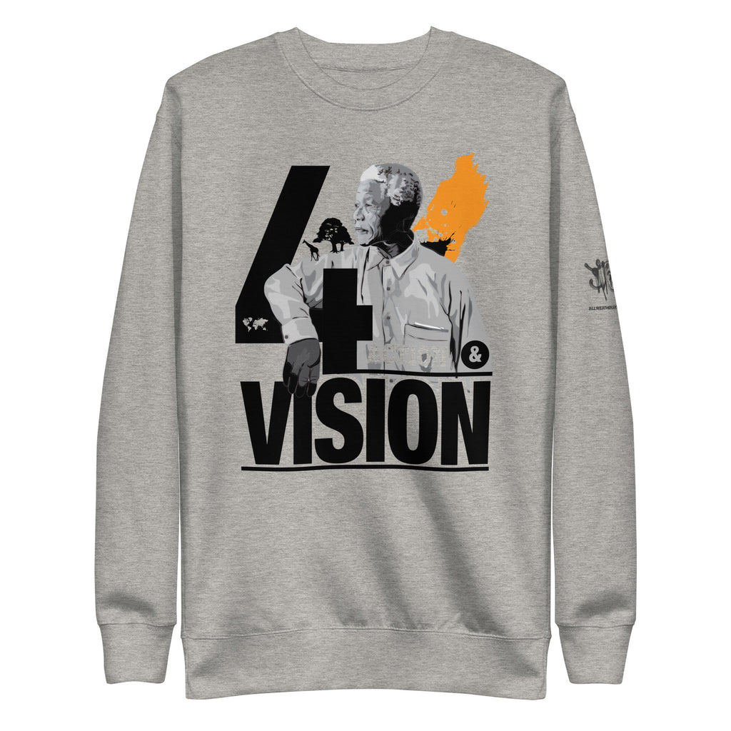 Nelson Mandela 'Action and Vision' Sweat Shirt