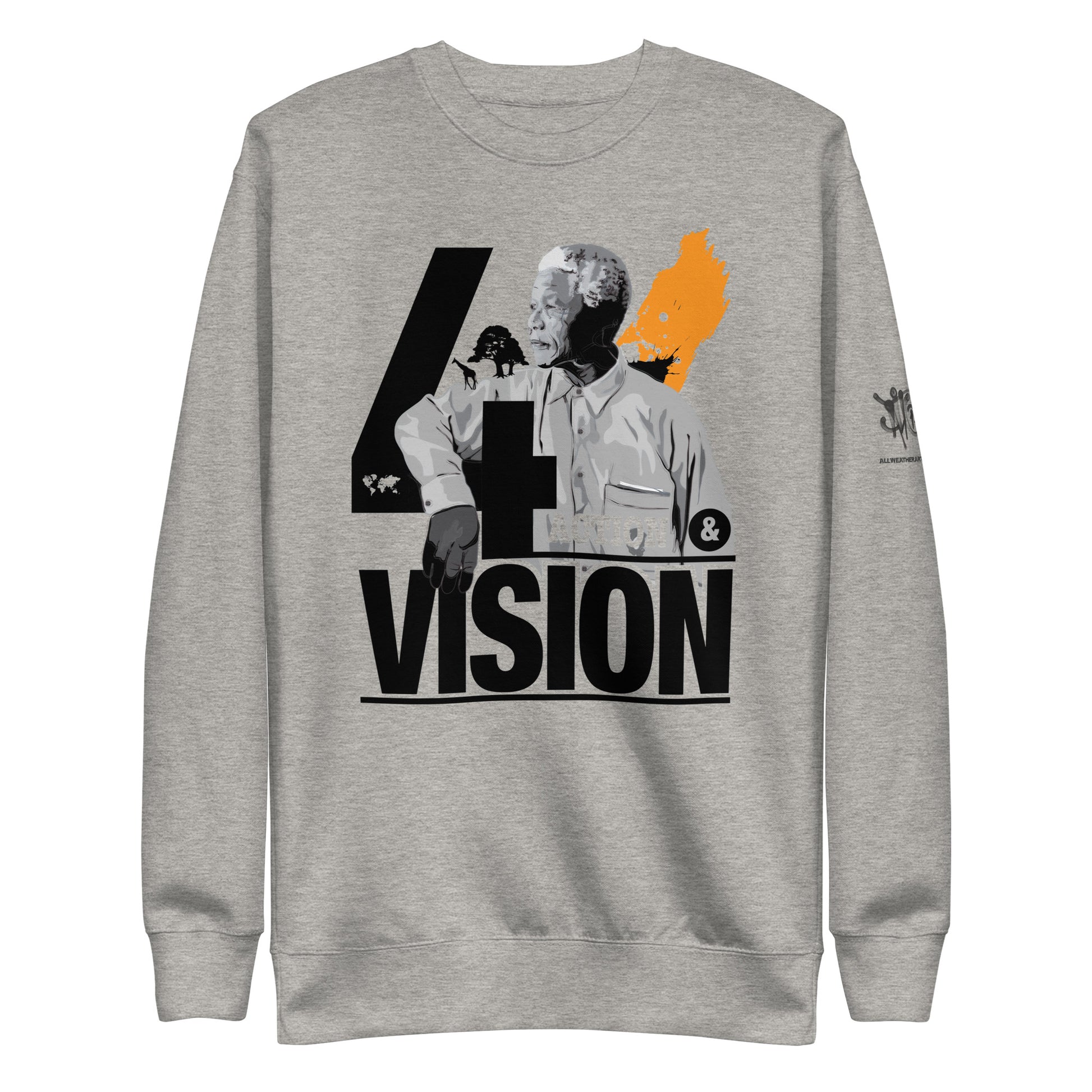 Nelson Mandela 'Action and Vision' Sweat Shirt